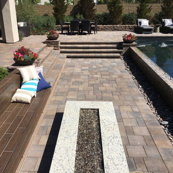 Brick Pavers Installation by Elemental Landscapes Ltd.